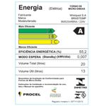 Brastemp_Micro_ondas_BMS20AR_Selo_Inmetro_220V