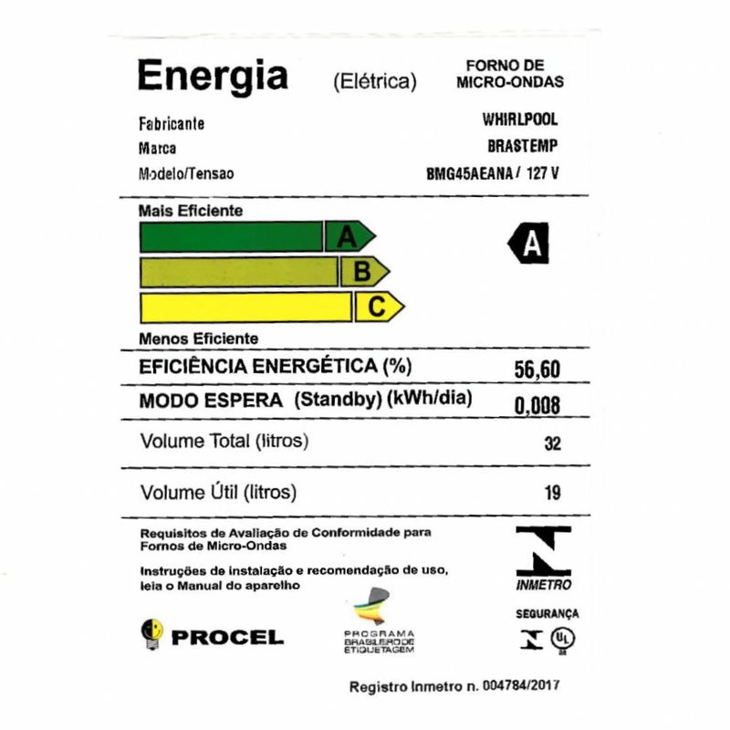 Micro-ondas-Brastemp-BMG45AE-Selo-Inmetro-110V
