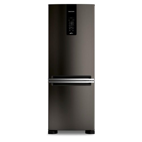 Geladeira Brastemp Eclipse Collection Frost Free Inverse A+++ 461 litros cor Black Inox com tecnologia Inverter e Freeze Control Advanced - BRE59FE