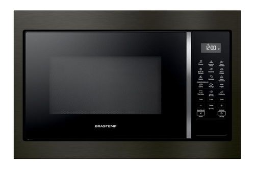 Micro-ondas de Embutir Brastemp Eclipse Collection 32L com 18 Receitas Pré-Programadas e Design Sofisticado - BM146AP