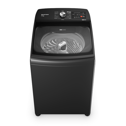 Máquina de Lavar - Brastemp 16kg Cinza Platinum com Tecnologia Flex Wash e Ciclo Tira Manchas Advanced - BWY16A9