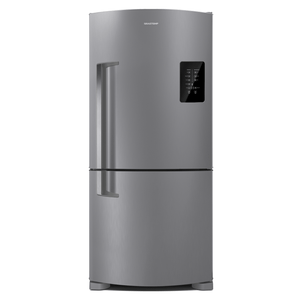 Geladeira Brastemp Frost Free Inverse 588 litros cor Inox com Smart Bar BRE85AK