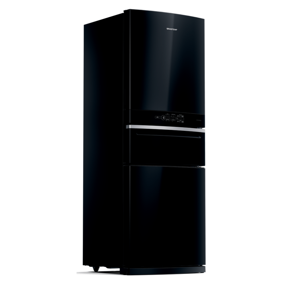 Geladeira Brastemp Inverse 3 Frost Free 419 litros cor Preta com Freeze Control Pro - BRY59CE Menor preço em Geladeira Brastemp Inverse 3 Frost Free 419 litros cor Preta com Freeze Control Pro - BRY59CE