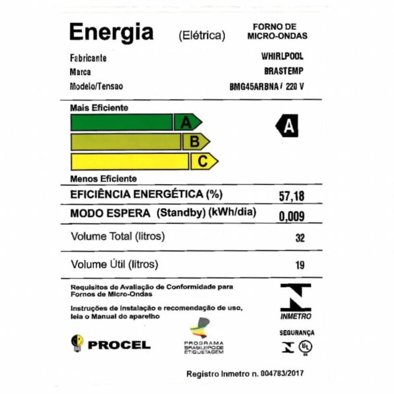 Micro-ondas-Brastemp-BMG45AR-Selo-Inmetro-220V