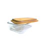 Pote Hermético de Vidro com Tampa de Bambu 1 Litro Brastemp - 326026588