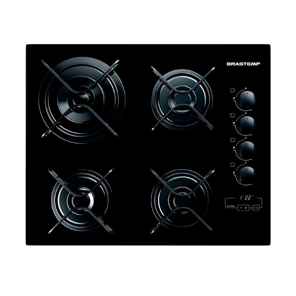 Cooktop 4 Bocas Brastemp com Duplachama e Timer Touch - BDT62AE é boa?
