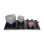 Cooktop 5 Bocas Brastemp Eclipse Collection com Quadrichama - BDD86AP