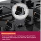 Cooktop Brastemp 5 Bocas a Gás, Grades de Ferro Fundido e Chamas Especiais - BDS75AE