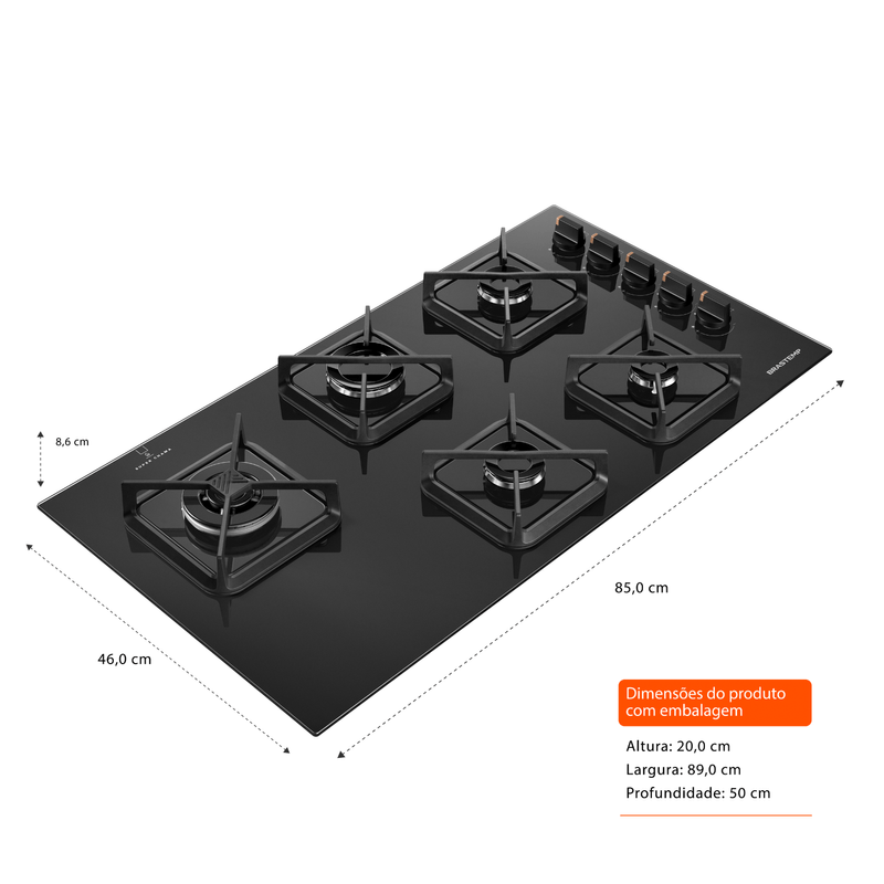 Kit Cozinha Premium Brastemp Cooktop, Forno e Microondas (BDS85AE + BOC84AE + BM146AE) - BD8A_B84A_B14A_CJ  -1779798619958