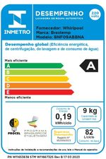 Lavadora Brastemp 9Kg branca com Smart Sensor, Tira Manchas Pro e Motor Inverter - BNF09AB-1786047513499