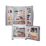 Combo Geladeira French Door 3 Portas 559L Cor Inox + Adega 12 Garrafas Cor Preta Brastemp (BRO85MK + BZC12BE) - B8MK_BZC1_CJ-1786123404156