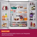 Combo Geladeira French Door 3 Portas 559L Cor Inox + Adega 12 Garrafas Cor Preta Brastemp (BRO85MK + BZC12BE) - B8MK_BZC1_CJ-1786123534967