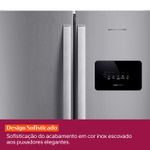 Combo Geladeira French Door 3 Portas 559L Cor Inox + Adega 12 Garrafas Cor Preta Brastemp (BRO85MK + BZC12BE) - B8MK_BZC1_CJ-1786123543281