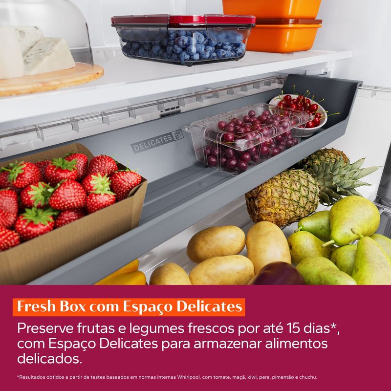 Combo Geladeira French Door 3 Portas 559L Cor Inox + Adega 12 Garrafas Cor Preta Brastemp (BRO85MK + BZC12BE) - B8MK_BZC1_CJ-1786123646161