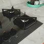 Cooktop 5 Bocas a Gás, Grades de Ferro Fundido e Chamas Especiais Cinza Brastemp - BDS75AS
