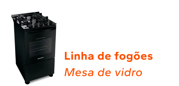 Fogao Mesa Vidro