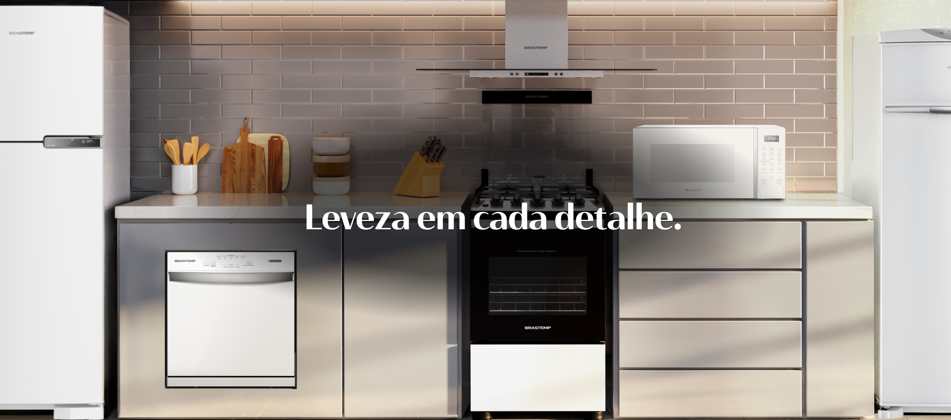 Banner linha branca