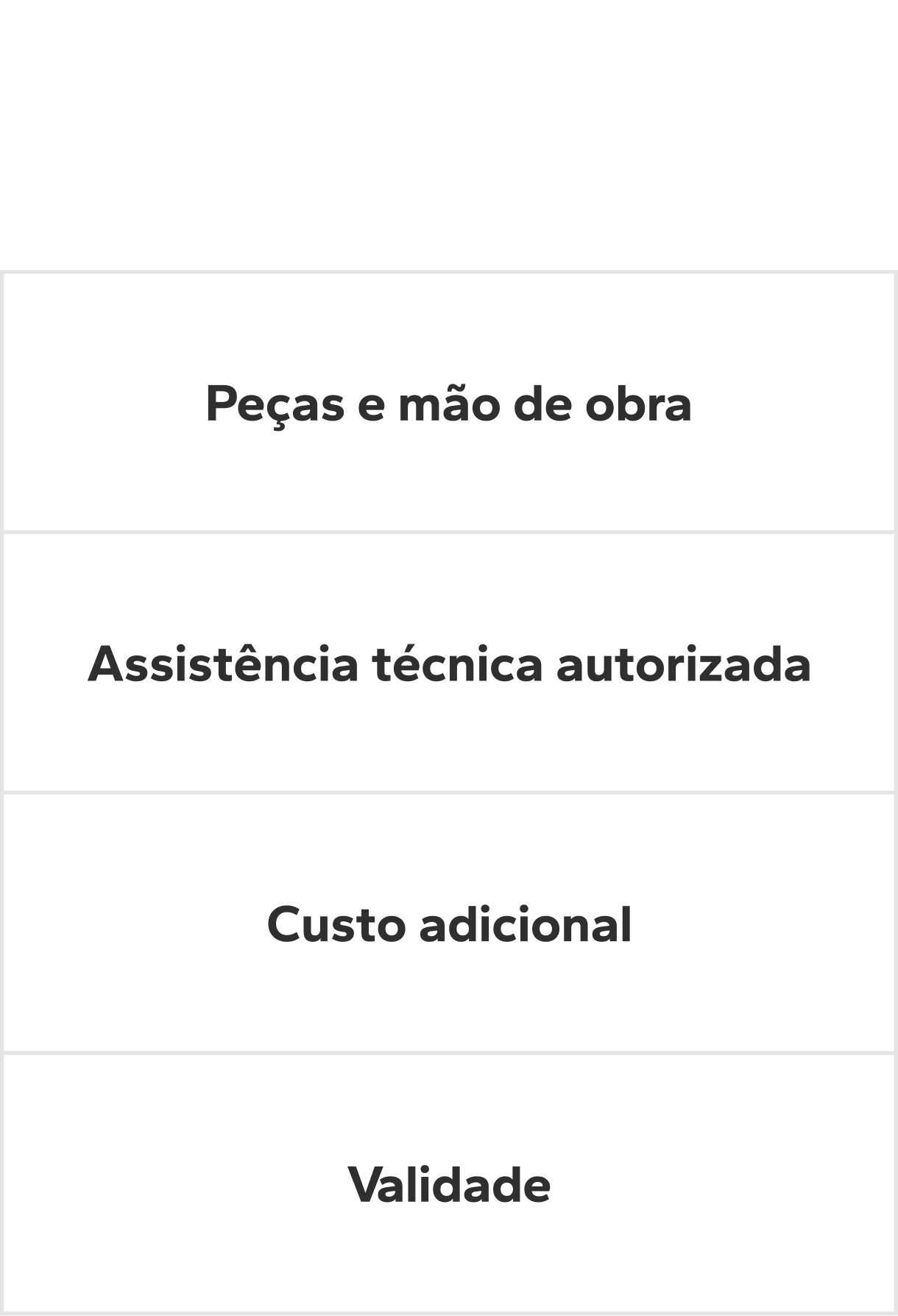 tabela comparativa