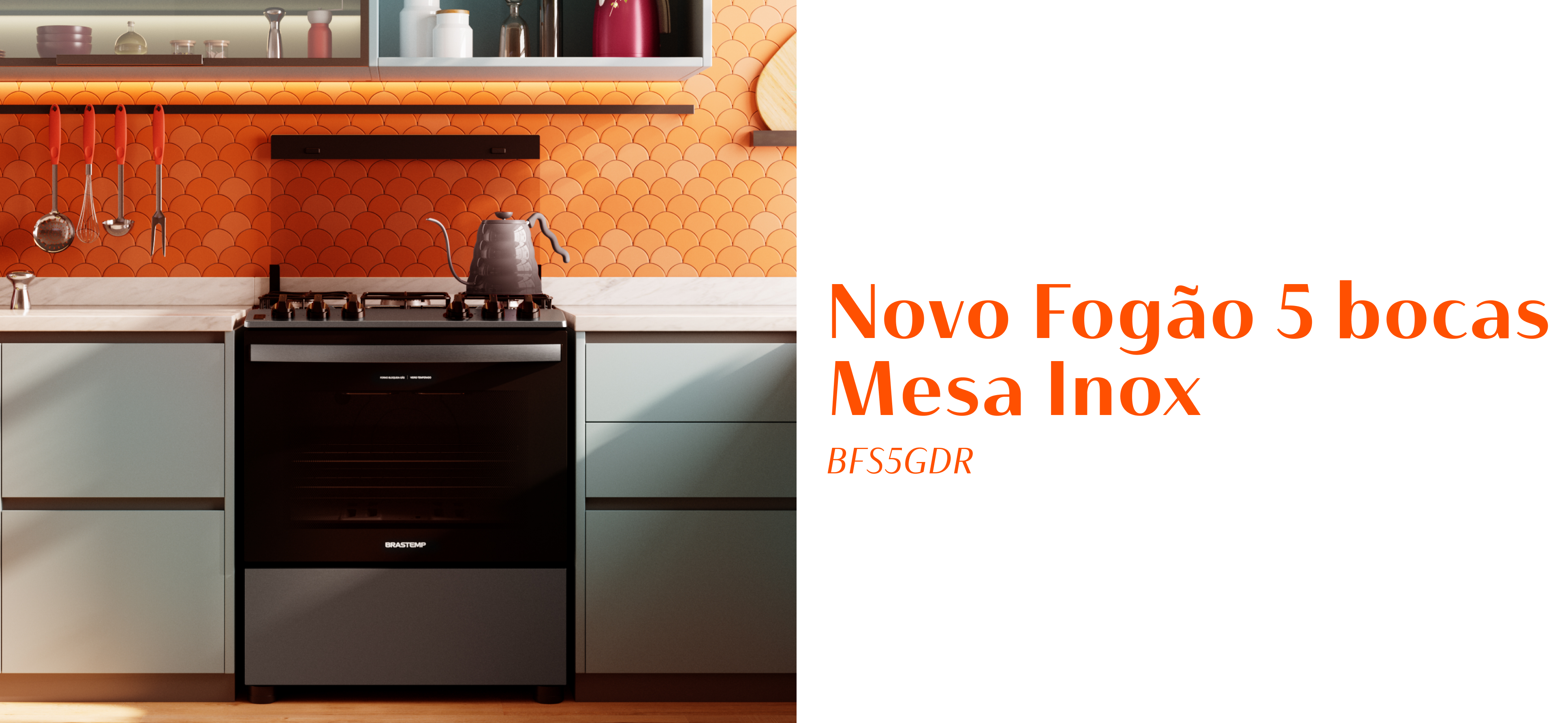 fogao mesa inox