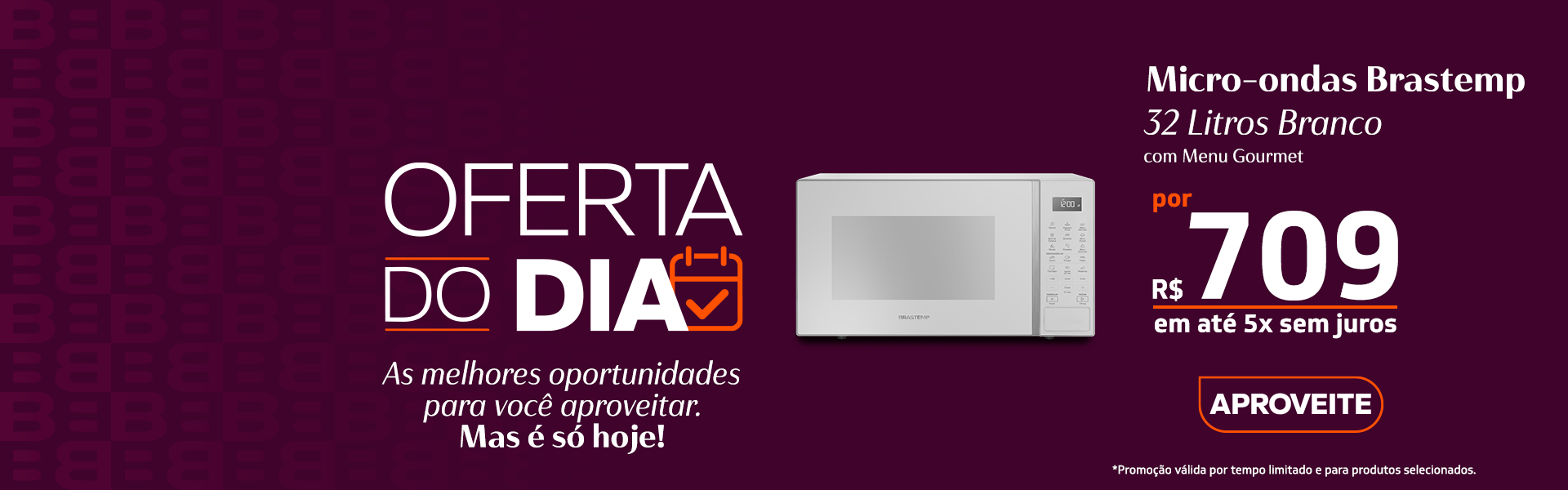 Imagem de fundo do Relógio que redireciona para outra página